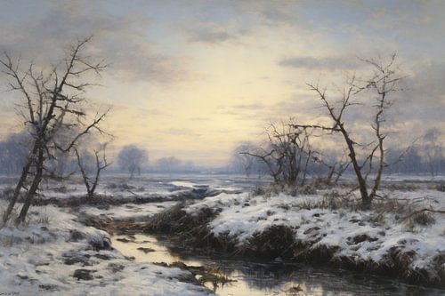 Winter Kunst Rahmen 73920