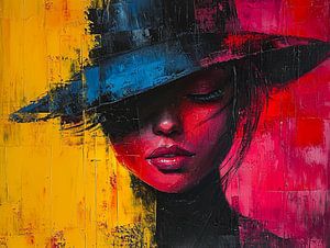 Femme avec chapeau_3