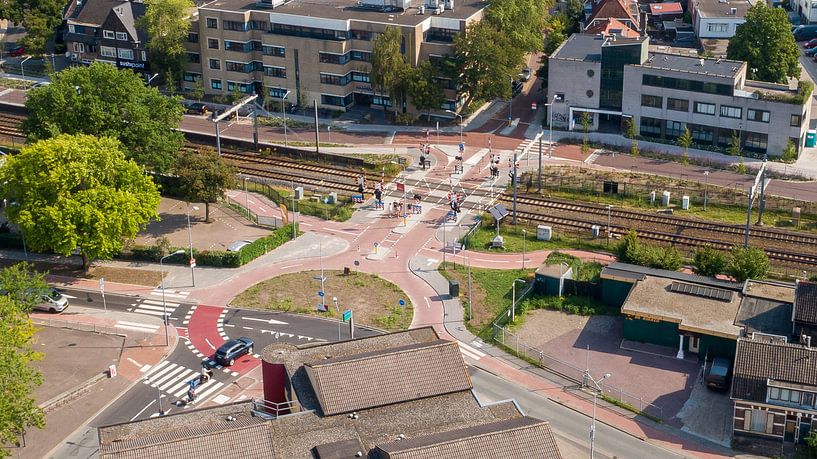 Zicht op Hilversum van Peter Veerman