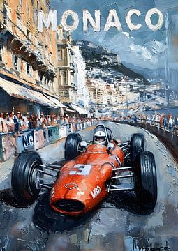 Monaco 1960 Formula One Grand Prix by Jan Bechtum