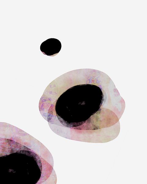 Japandi Zen Pastels Japan Scandinavia Abstract by Mad Dog Art