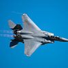 Strike Eagle F-15 fly by van Bob de Bruin