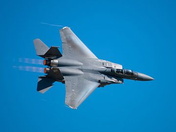 Strike Eagle F-15 fly by von Bob de Bruin