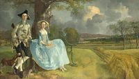 Mr. und Mrs. Andrews, Thomas Gainsborough von Meisterhafte Meister Miniaturansicht