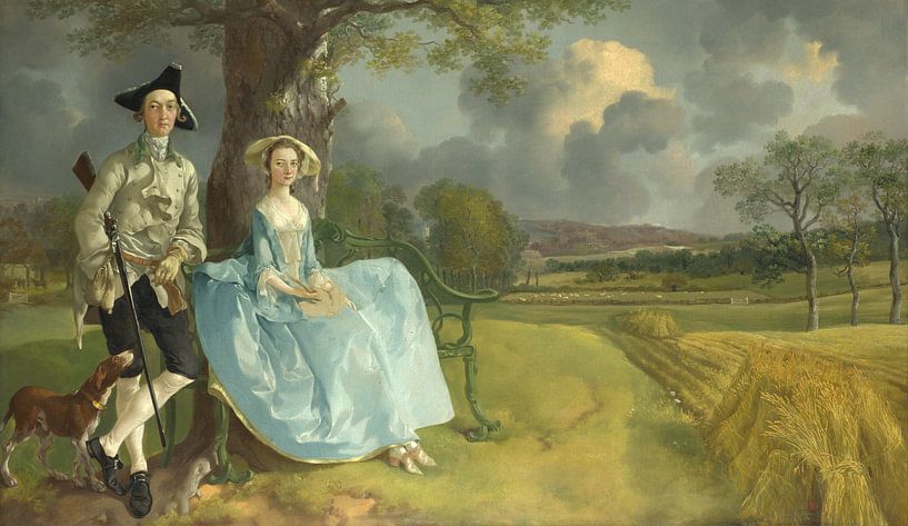 M. et Mme Andrews, Thomas Gainsborough par Des maîtres magistraux