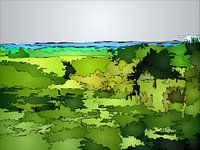 Groen aan meer