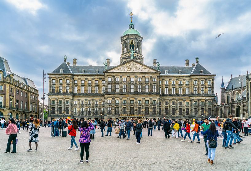 Le palais de la place du Dam par Ivo de Rooij