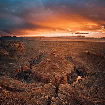 Tatahatso Point tijdens zonsondergang van Henk Meijer Photography