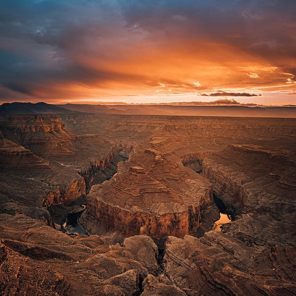 Tatahatso Point tijdens zonsondergang van Henk Meijer Photography