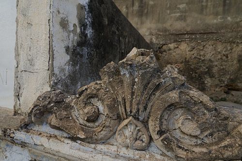 Ornament van een oude graftombe