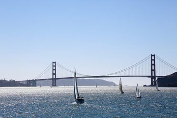 Blick auf die Golden Gate Bridge 2 von Marit Lindberg