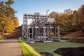 Ship lift No. 3 in Canal du Centre Thieu by Rob Boon