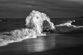 Wave Meets Rock #1 by Joseph S Giacalone Photography