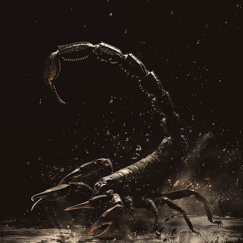 Skorpion künstlerisch