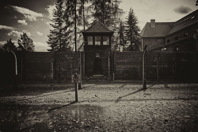 Le mirador d'Auschwitz par Caught By Light
