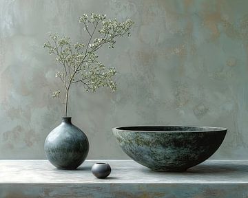 Japandi Stilleven | Zen Kunst van Kunst Kriebels