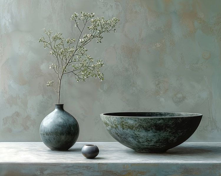 Japandi Still Life | Zen Rupture by Art Whims