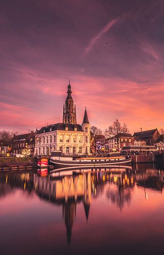 Sonnenuntergang in Breda