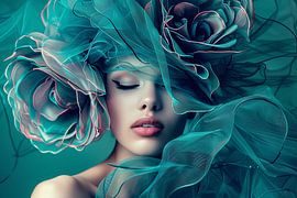 Flower-Power-Kunst von Egon Zitter