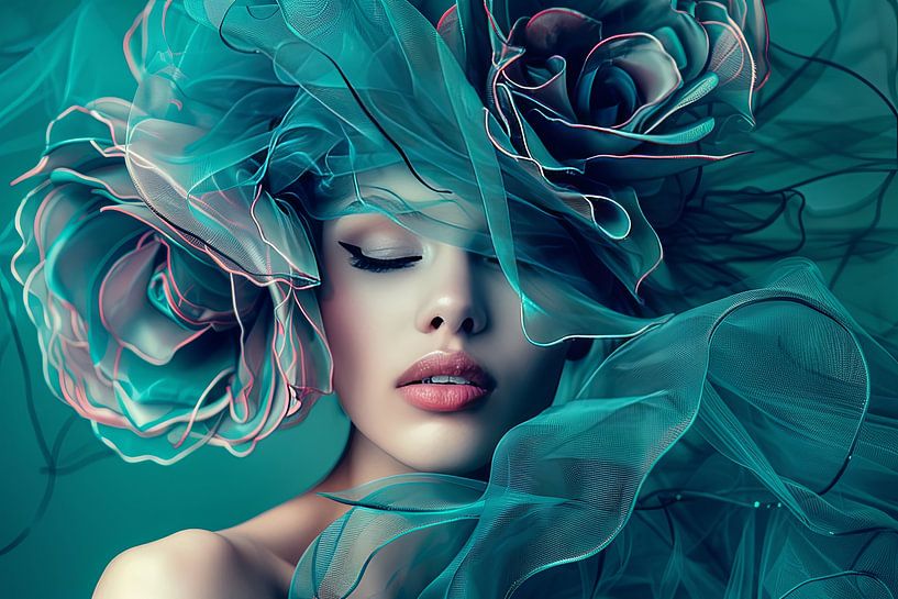 Flower-Power-Kunst von Egon Zitter