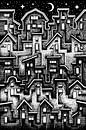 Buildings 4 by Simon van Kessel thumbnail