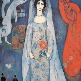 Klimt trifft Chagall von Ton Kuijpers