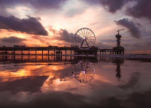 La jetée de Scheveningen sur Nicky Kapel