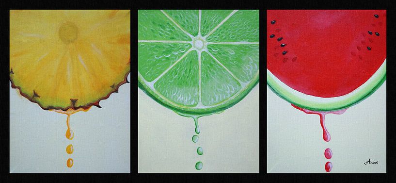 Obst Panorama von Iwona Sdunek alias ANOWI