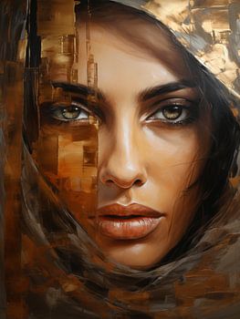 Modern Abstract Portret