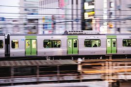 JR East trains in Tokyo, Japan by Azamat