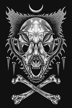 WOLFSCHÄDEL UND EISENNAGELN