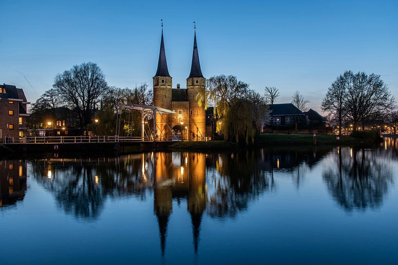 Delft. Oostpoort. Foto: Gerrit de Heus. van Gerrit de Heus