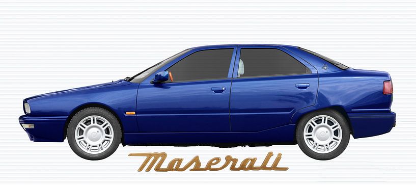 Maserati Quattroporte IV in blue by aRi F. Huber