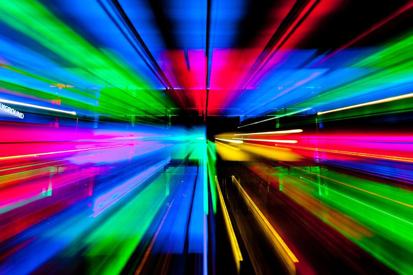 Explosie van Kleur/Color explosion von Peter van den Berg