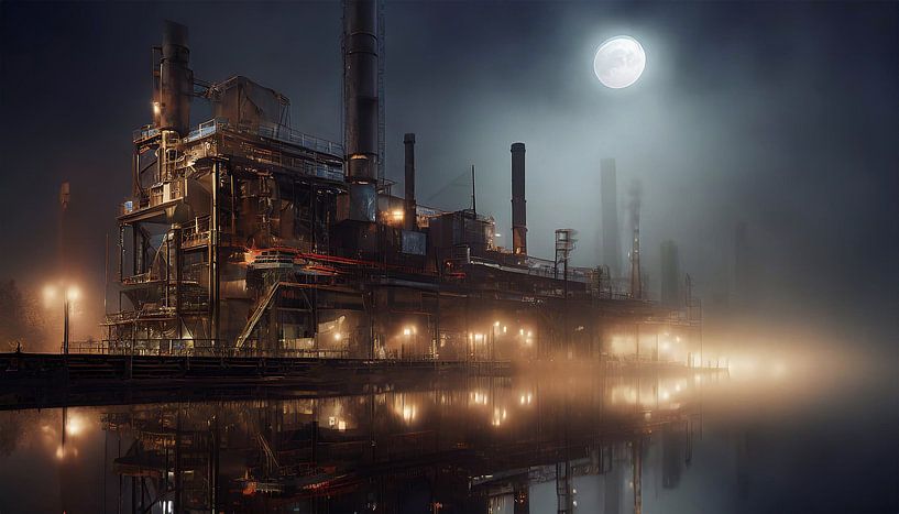 Lost Places Company Evening by Mustafa Kurnaz