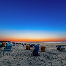 Sonnenuntergang auf Juist von Dirk Rüter