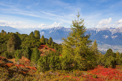 La vallée de l'Inn et le massif du Karwendel