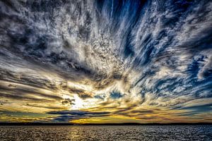 Wolkengebilde am Bodensee