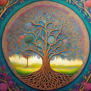 The Tree of Life (a.i. art)