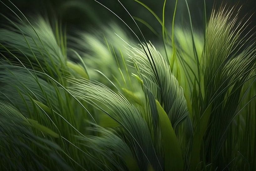 Grüner Rhythmus von Vythryd Arts