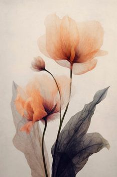 Parchment Flowers No 6