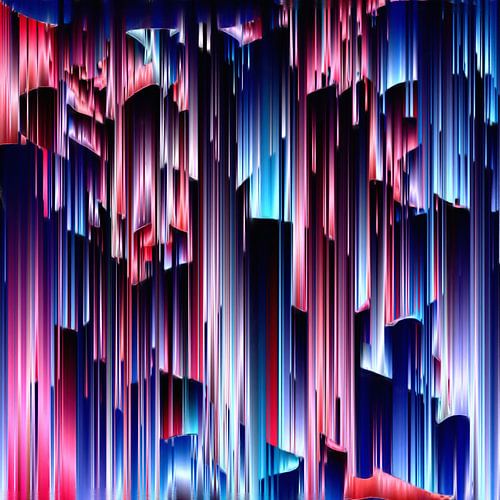Abstract city skyline XI
