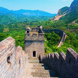 La Grande Muraille de Chine (falaise jaune) sur Yevgen Belich