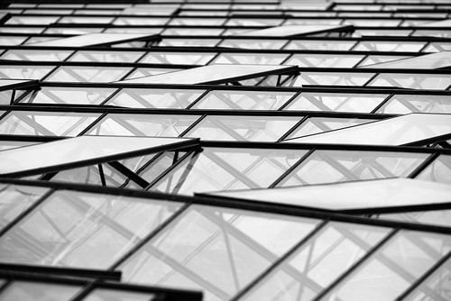 Zee van glas in het Westland