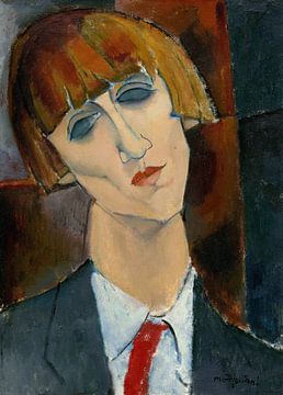 Amedeo Modigliani,Mevrouw Kisling.
