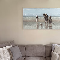 Klantfoto: Kinderen der Zee, Jozef Israëls (gezien bij vtwonen), als ArtFrame