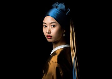 Oriental Pearl: A Tribute to Vermeer by Dutch_Luke