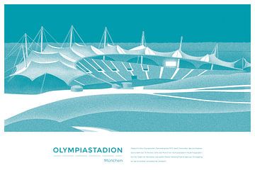 Olympiastadion München von Michael Kunter