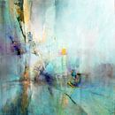 Just a game on new paths - dreams in turquoise by Annette Schmucker thumbnail