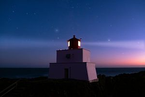 Amphitrite Point Lighthouse, Ucluelet, British Columbia, Canada von Colin Bax